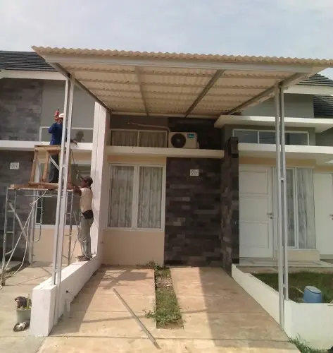 Kanopi Alderon RS Single Layer  malang