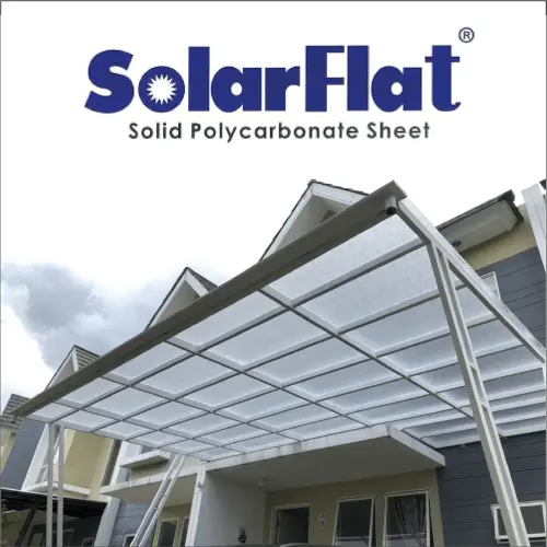Kanopi Solarflat 3 mm  malang